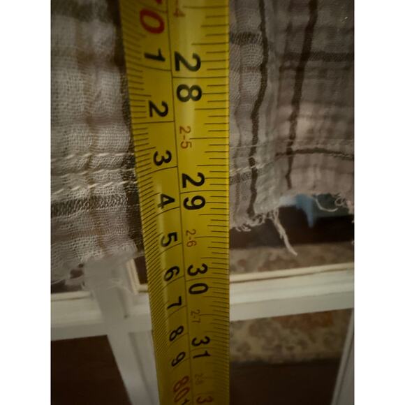 Free People We The Free Carditi Plaid Tunic Shirt Top XS - Picture 10 of 12